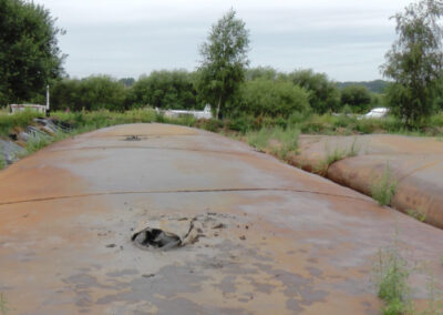 Geotextile Schläuche - Konsolidierung